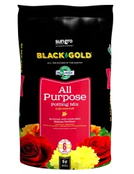 Black Gold All-Purpose Potting Soil With Controlled Release Fertilizer