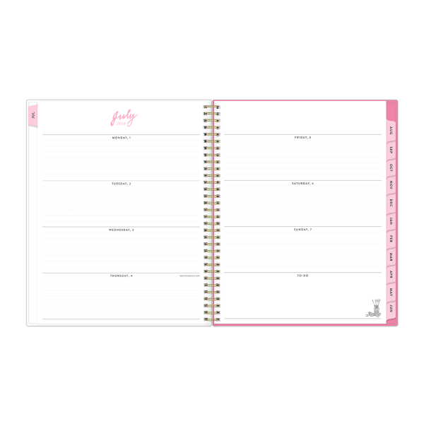 slide 3 of 5, Blue Sky 2024-2025 Blue Sky Weekly/Monthly Planning Calendar, 8-1/2"" X 11"", Paris From The Rooftops, July To June, 147462, 1 ct