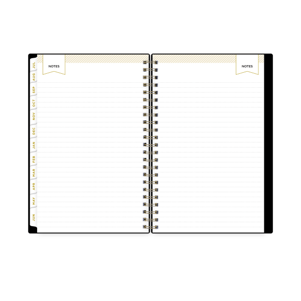 slide 6 of 6, Blue Sky 2024-2025 Day Designer Weekly/Monthly Planning Calendar, 5"" X 8"", Black, July To June, 144866, 1 ct