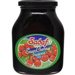 Sadaf Sour Cherry Preserve Pitted