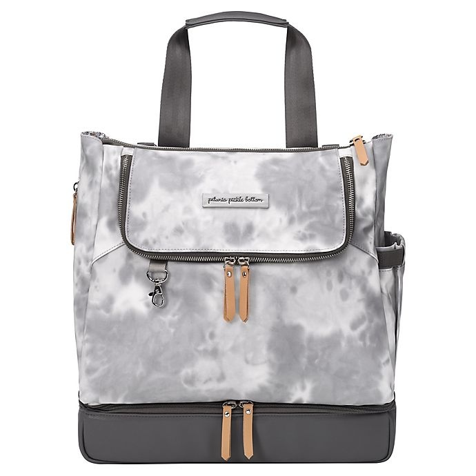 slide 1 of 9, Petunia Pickle Bottom Pivot Diaper Backpack - Swirl Tie Dye Grey, 1 ct