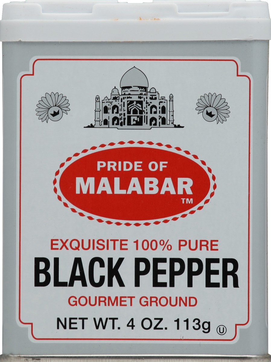 slide 2 of 4, Pride of Malabar Black Pepper 4 oz, 4 oz