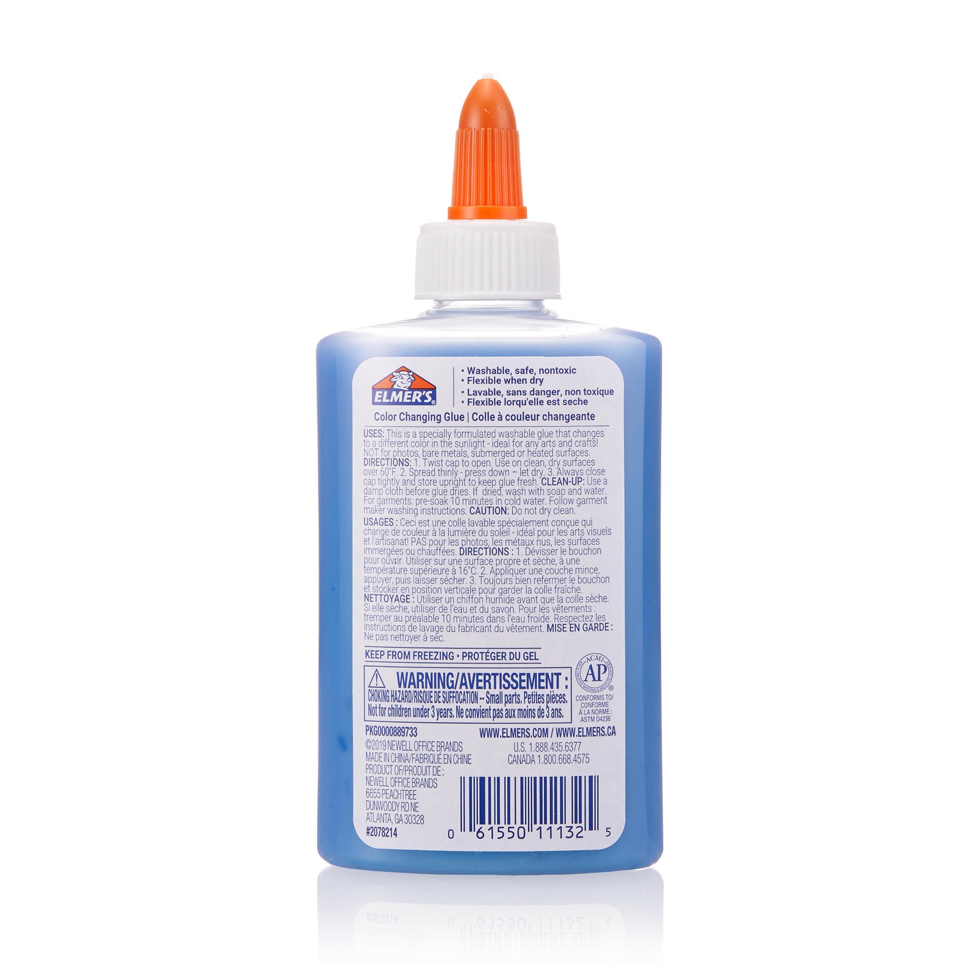 slide 2 of 2, Elmer's Elmer's Blue Color Changing Glue, 5 fl oz