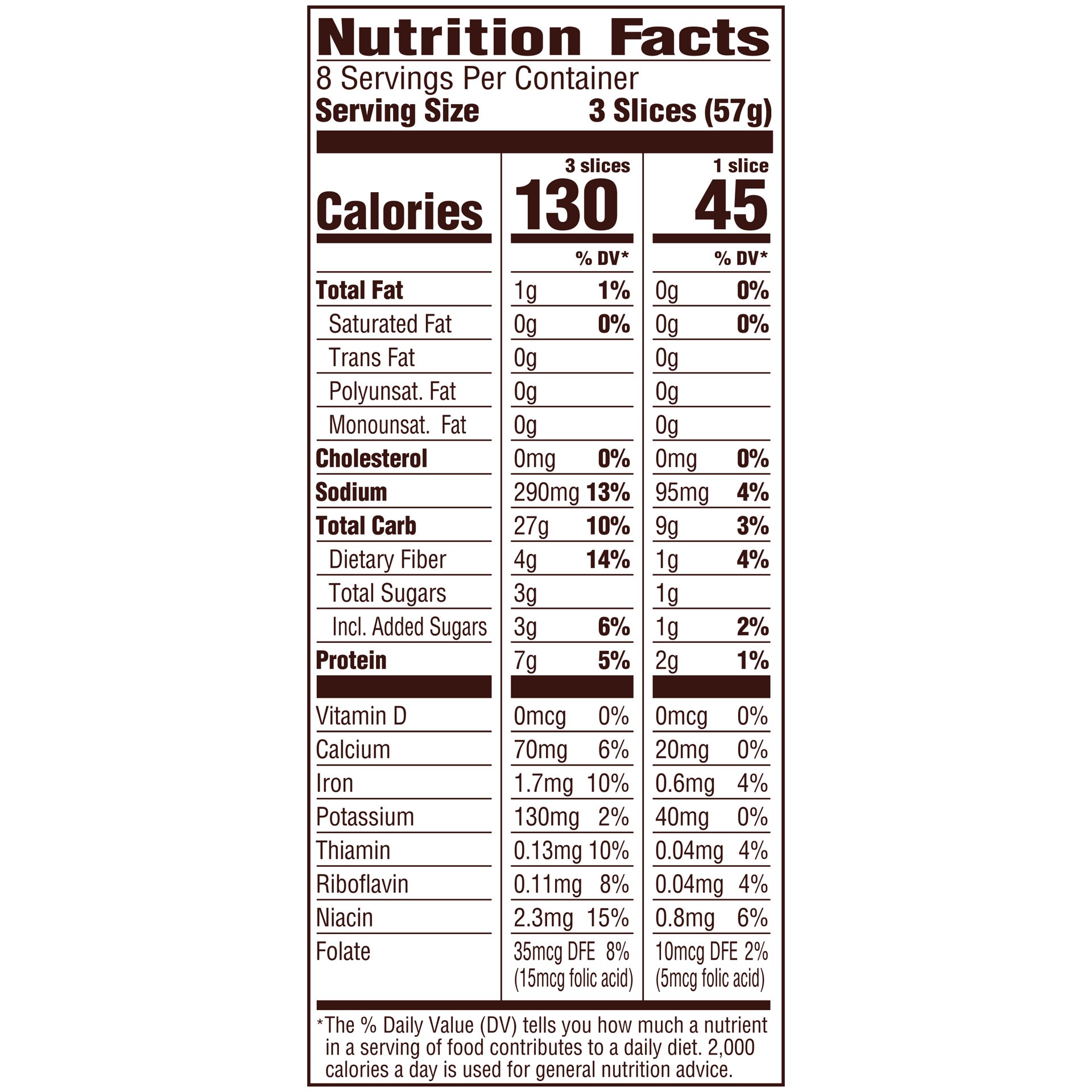 slide 3 of 5, Pepperidge Farm Light Style 7 Grain Bread, 16 oz. Loaf, 16 oz