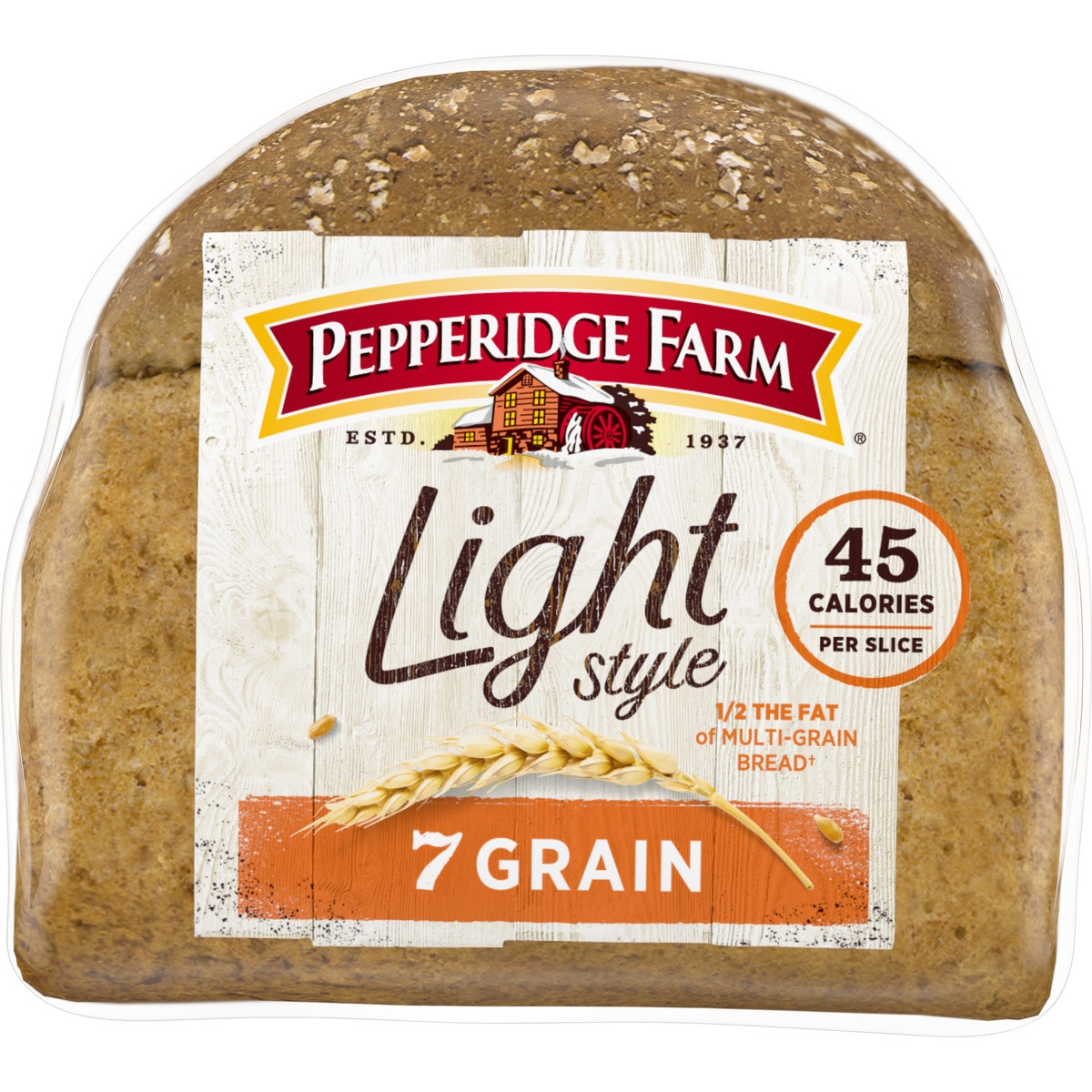 slide 8 of 11, Pepperidge Farm Light Style 7 Grain Bread, 16 oz