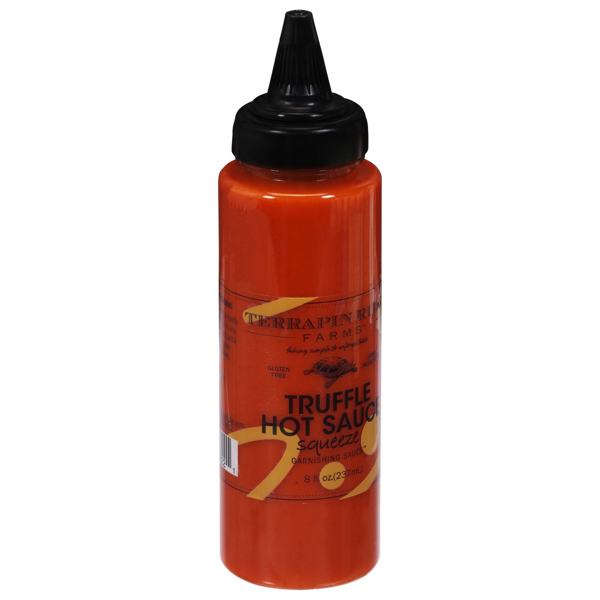 slide 8 of 9, Terrapin Ridge Farms Truffle Hot Sauce Squeeze Garnishing Sauce 8 fl oz, 8 fl oz