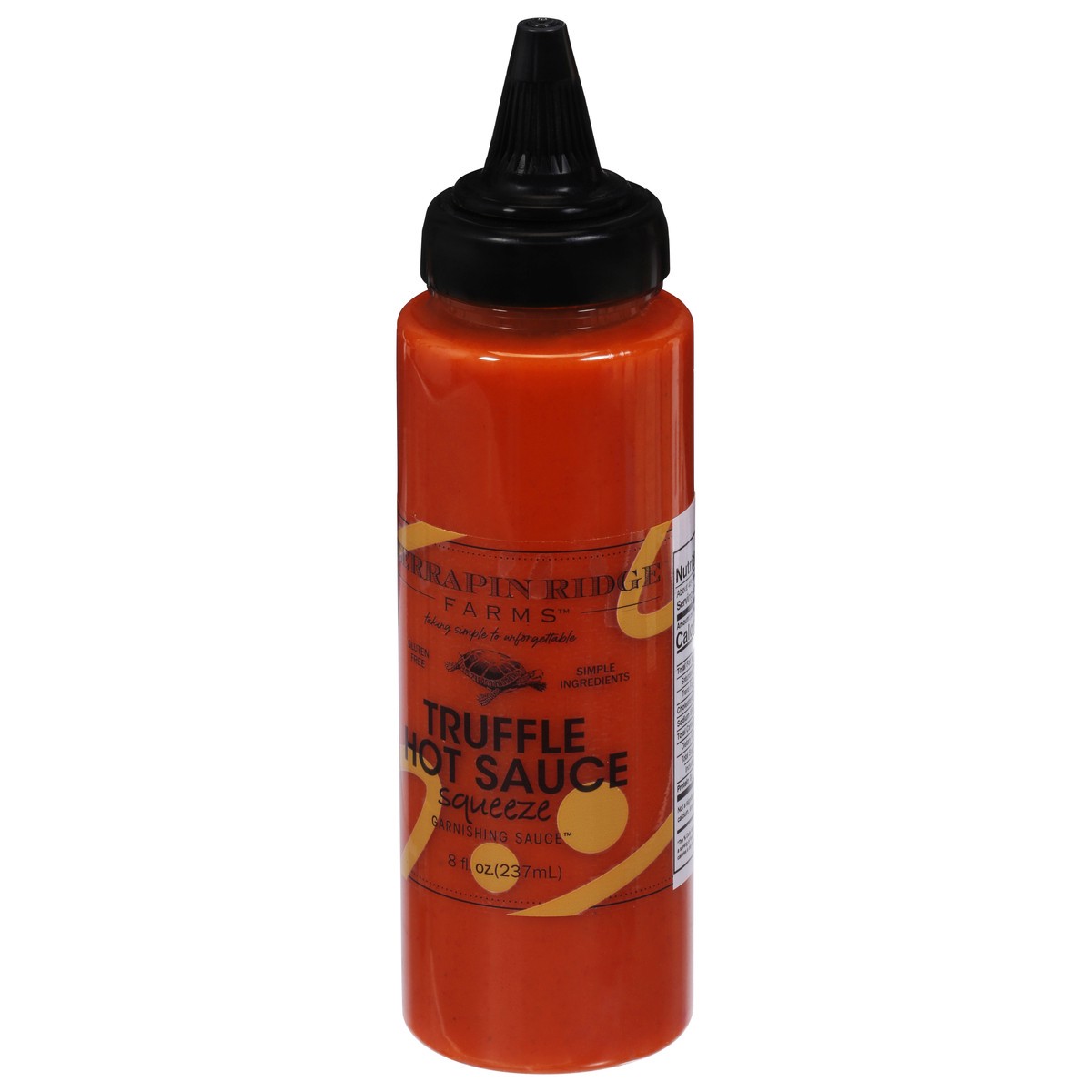 slide 2 of 9, Terrapin Ridge Farms Truffle Hot Sauce Squeeze Garnishing Sauce 8 fl oz, 8 fl oz