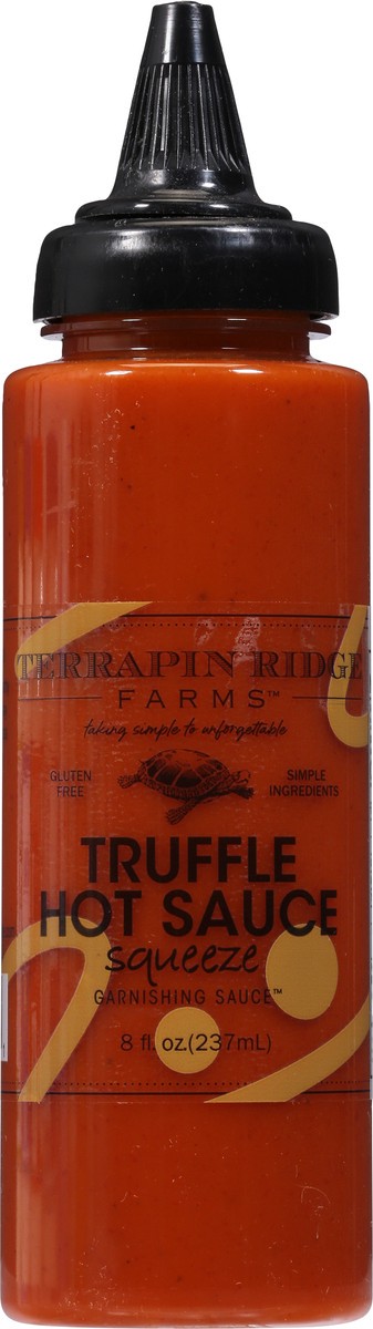 slide 4 of 9, Terrapin Ridge Farms Truffle Hot Sauce Squeeze Garnishing Sauce 8 fl oz, 8 fl oz