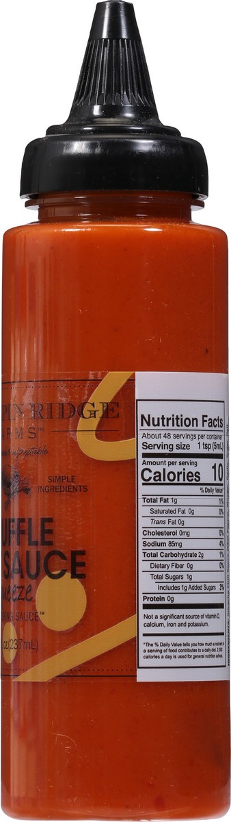 slide 3 of 9, Terrapin Ridge Farms Truffle Hot Sauce Squeeze Garnishing Sauce 8 fl oz, 8 fl oz