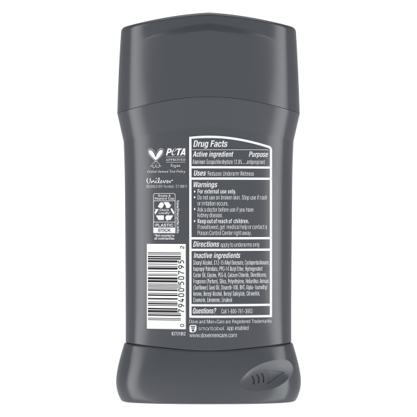 slide 21 of 29, Dove Men+Care Antiperspirant Deodorant Midnight Classico, 2.7 oz