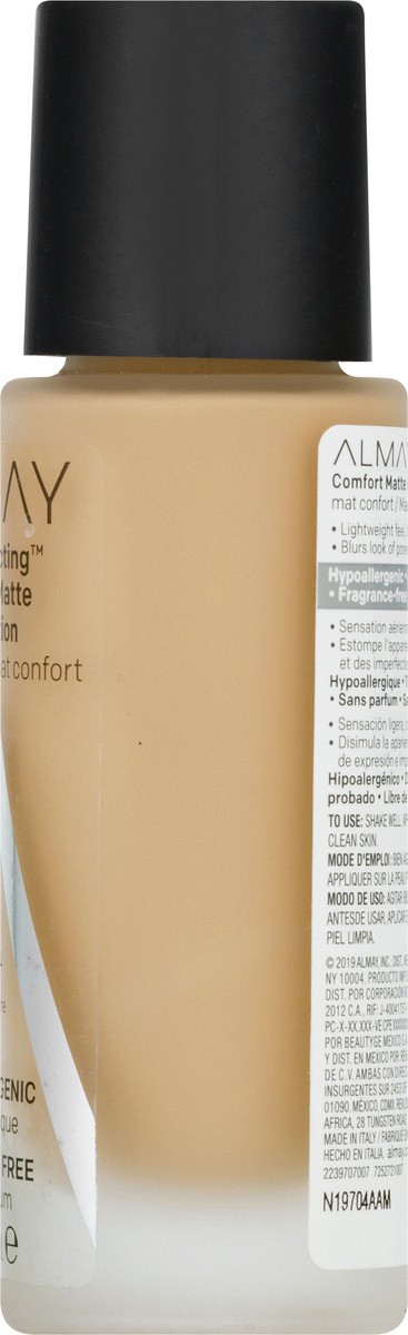 slide 11 of 12, Almay Skin Perfecting Foundation Comfort Matte Natural Beige - 1 Oz, 1 fl oz