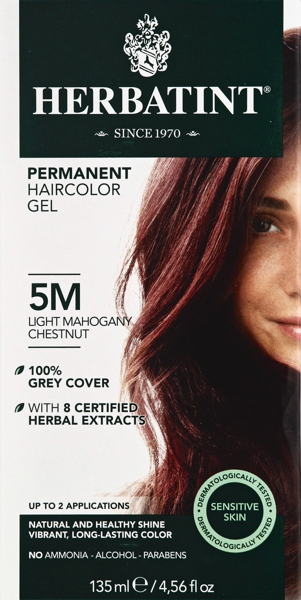 slide 1 of 5, Herbatint Permanent Haircolor Gel 4.56 oz, 4.56 oz