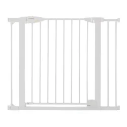 Toddleroo by North States Bright Choice Auto-Close Baby Gate - White - 29.75";-40.5"; Wide