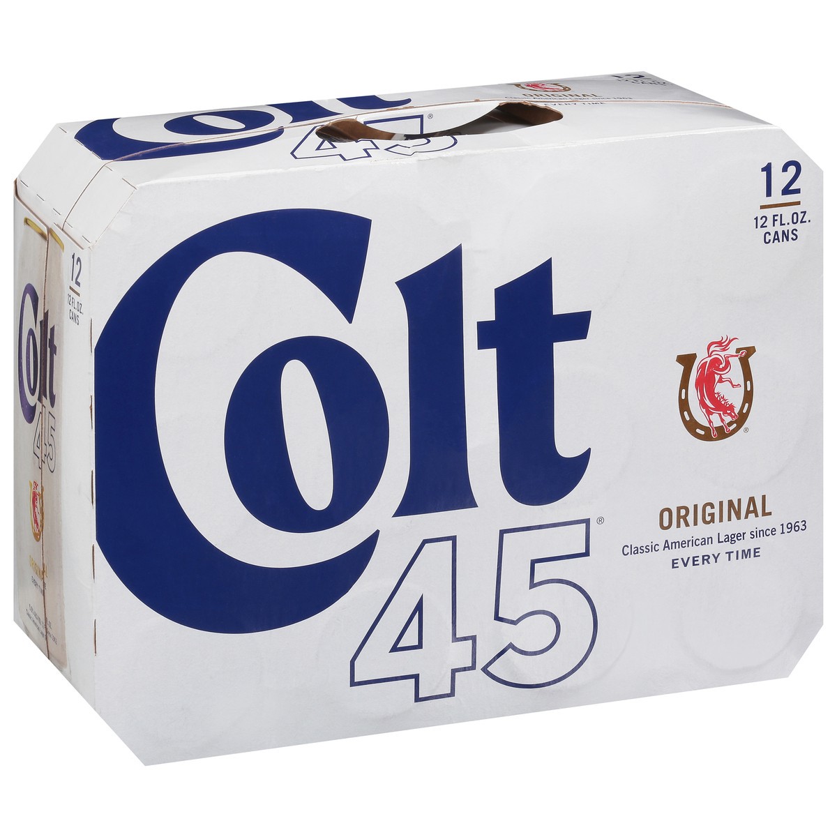 slide 2 of 9, Colt 45 Malt Liquor Colt 45 Original, 12 Pack, 12 fl oz Aluminum Cans, 5.6% ABV, Domestic Lager, 12 ct