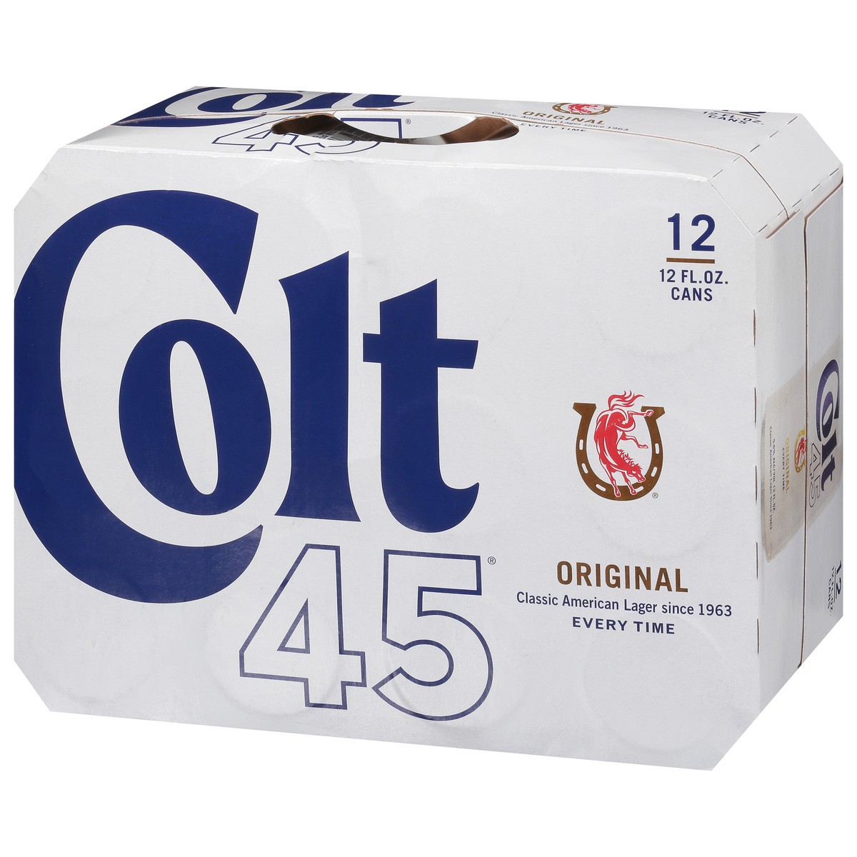 slide 6 of 9, Colt 45 Malt Liquor Colt 45 Original, 12 Pack, 12 fl oz Aluminum Cans, 5.6% ABV, Domestic Lager, 12 ct