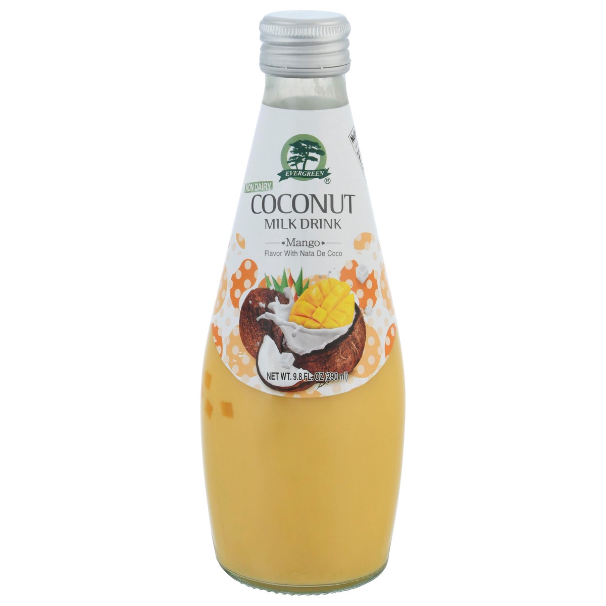 slide 12 of 14, Evergreen Non Dairy Coconut Mango Milk Drink 9.8 fl oz, 9.8 fl oz