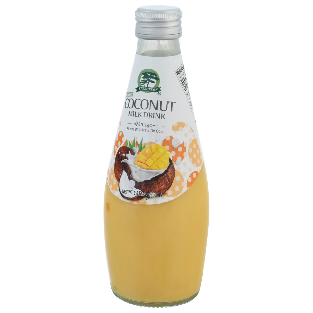 slide 3 of 14, Evergreen Non Dairy Coconut Mango Milk Drink 9.8 fl oz, 9.8 fl oz