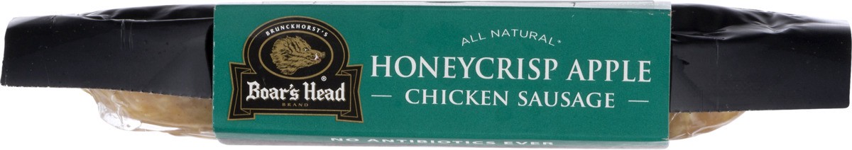 slide 9 of 9, Boar's Head All Natural Honeycrisp Apple Chicken Sausages, 12 oz