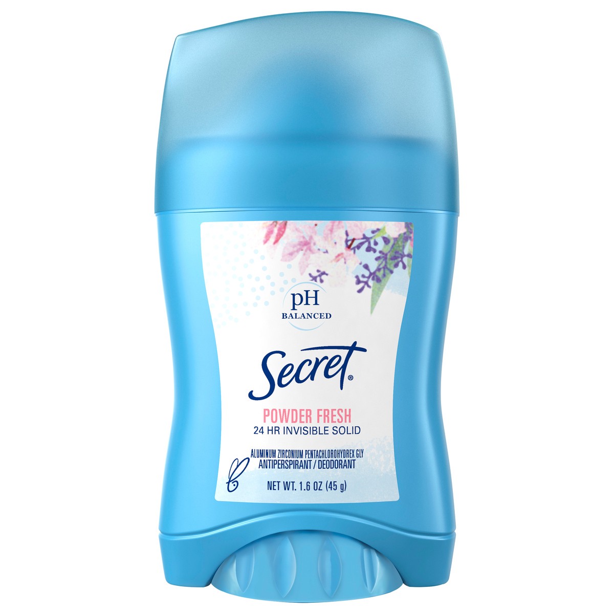 slide 1 of 3, Secret Invisible Solid Antiperspirant and Deodorant, Powder Fresh, 1.6 oz, 1.6 oz