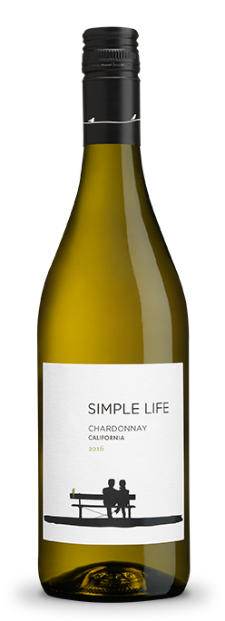 slide 1 of 3, Simple Life Winery Simple Life Chardonnay, 750 ml