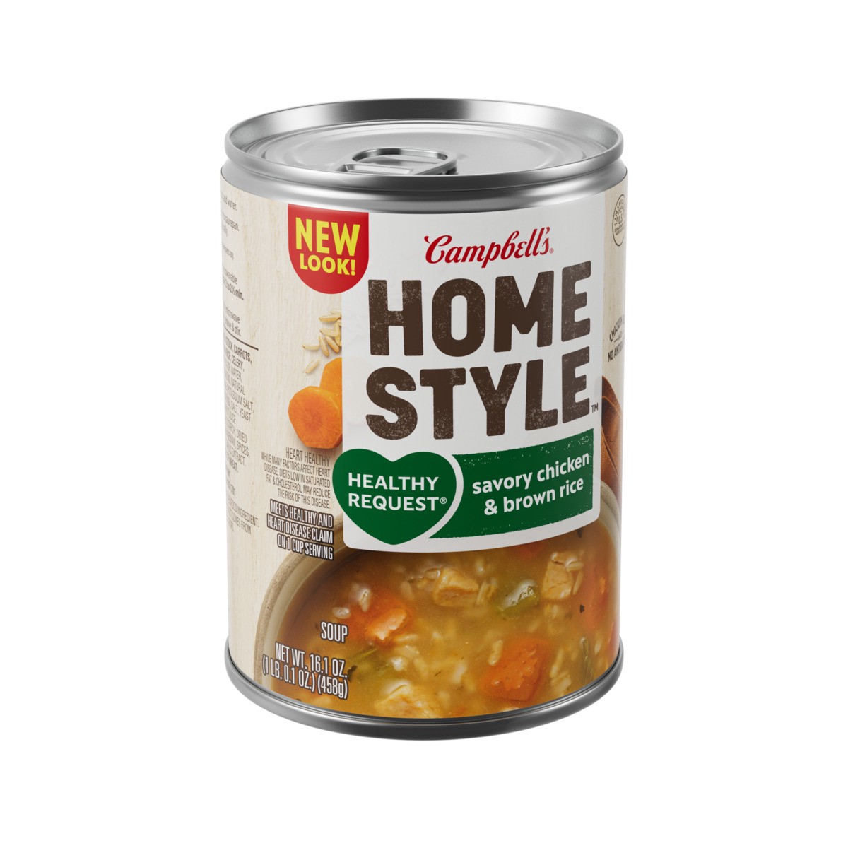 slide 10 of 11, Campbell's Savory Chicken and Rice Soup, 16.1 oz