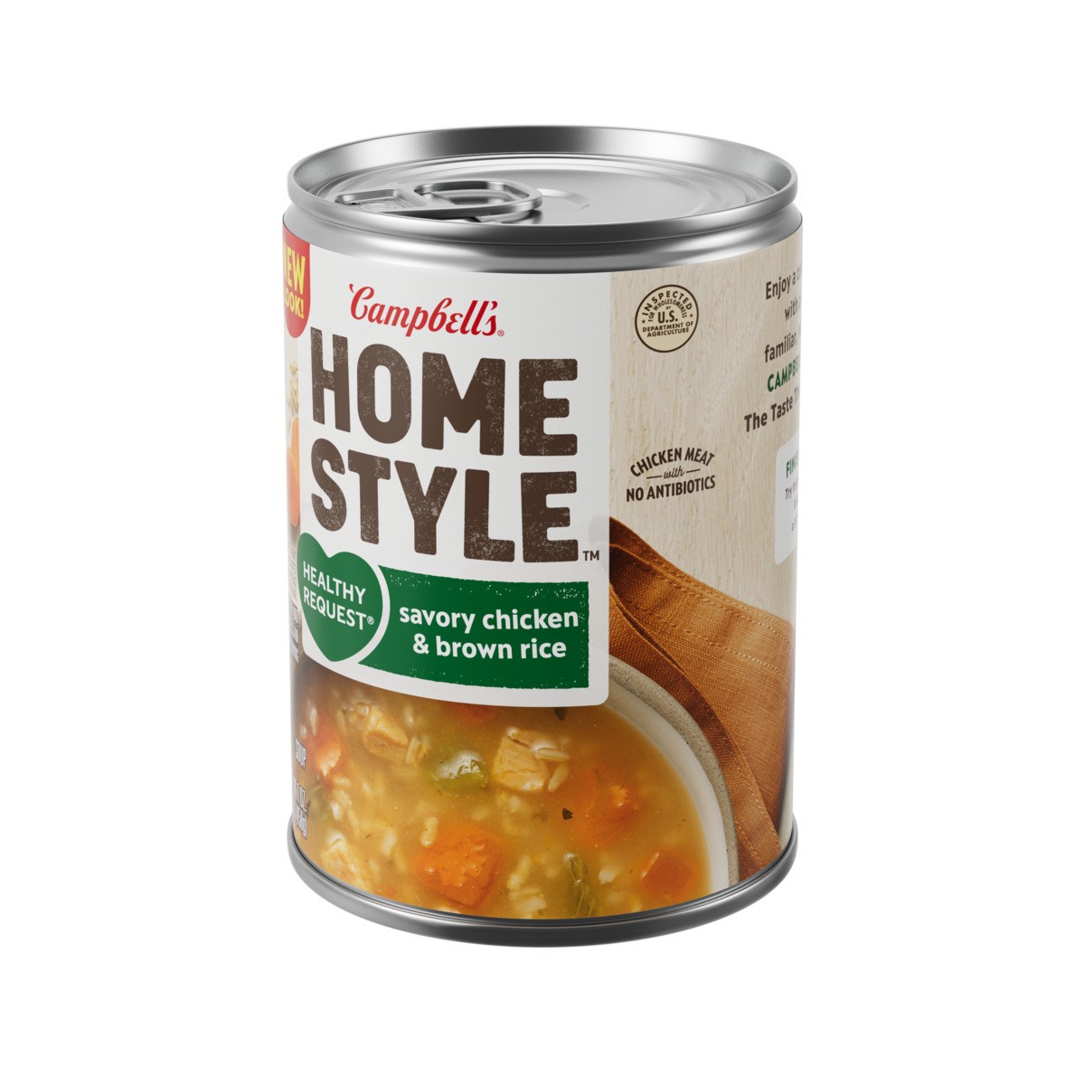 slide 11 of 11, Campbell's Savory Chicken and Rice Soup, 16.1 oz