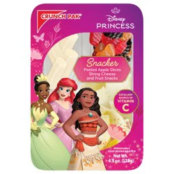 Crunch Pak Disney Princess Snackers Tray - Apple, Cheese, & Fruit Snacks
