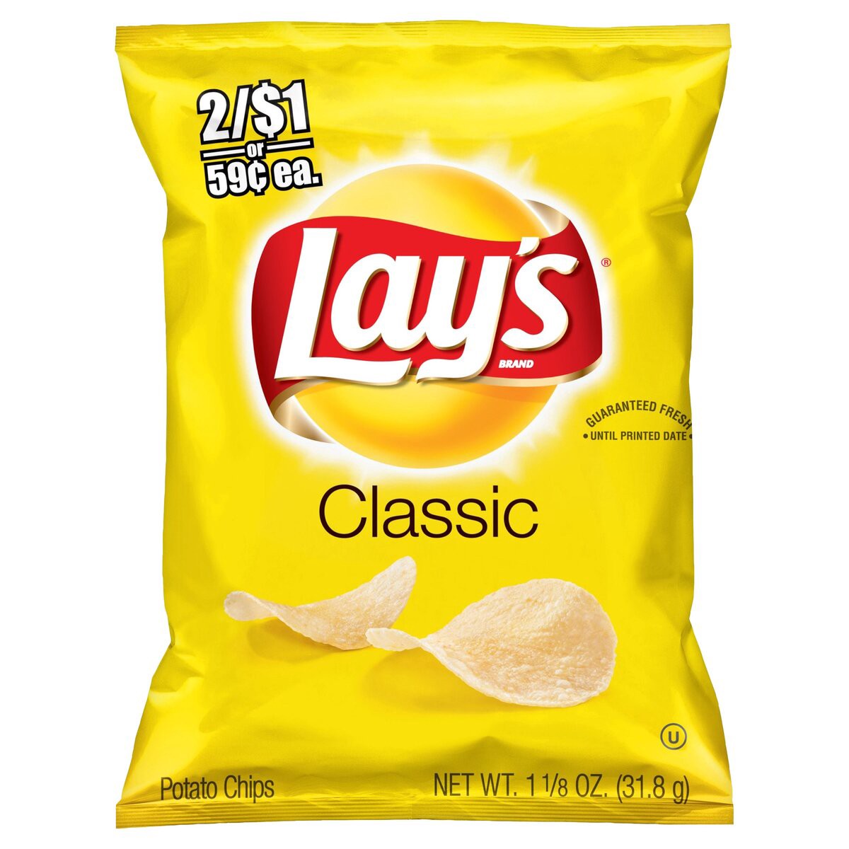 slide 6 of 7, Lay's Potato Chips, 1.12 oz