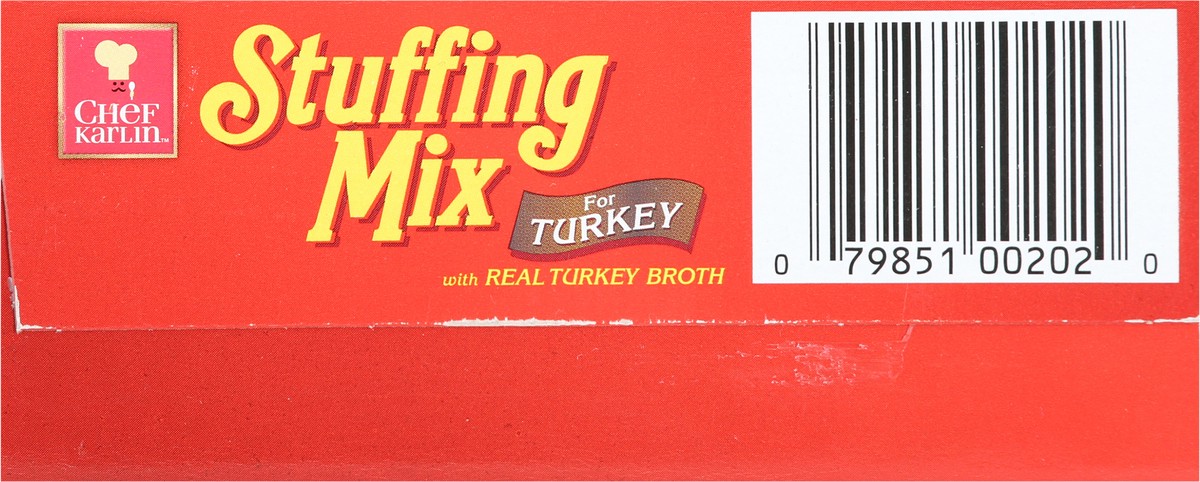 slide 7 of 9, Chef Karlin Stuffing Mix for Turkey 6 oz, 6 oz