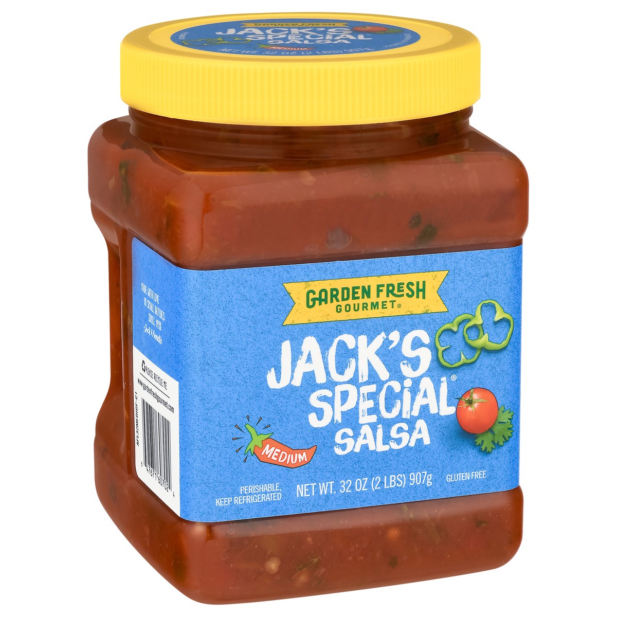 slide 9 of 9, Garden Fresh Gourmet Medium Jack''s Special Salsa 32 oz, 32 oz