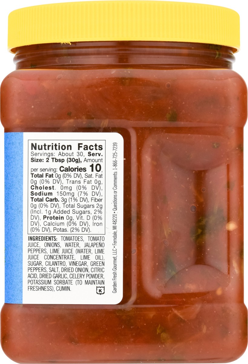 slide 8 of 9, Garden Fresh Gourmet Medium Jack''s Special Salsa 32 oz, 32 oz
