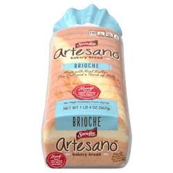 Sara Lee Artesano Brioche Bakery Bread 20 Oz