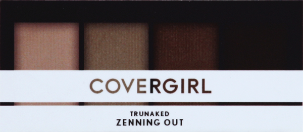 slide 1 of 1, Covergirl Trunaked Quad Palette, Zenning Out 740, 0.06 oz