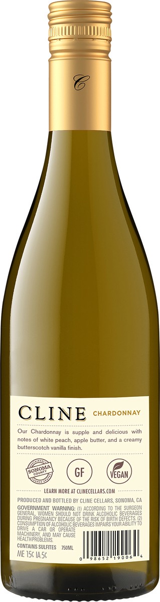 slide 4 of 6, Cline Chardonnay, 750 ml