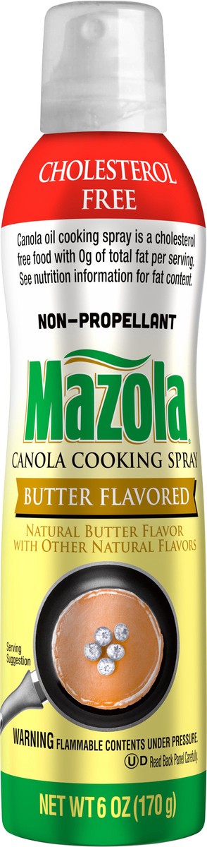 slide 9 of 10, Mazola Butter Flvrd Spray, 6 oz