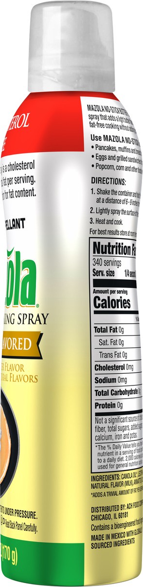 slide 7 of 10, Mazola Butter Flvrd Spray, 6 oz