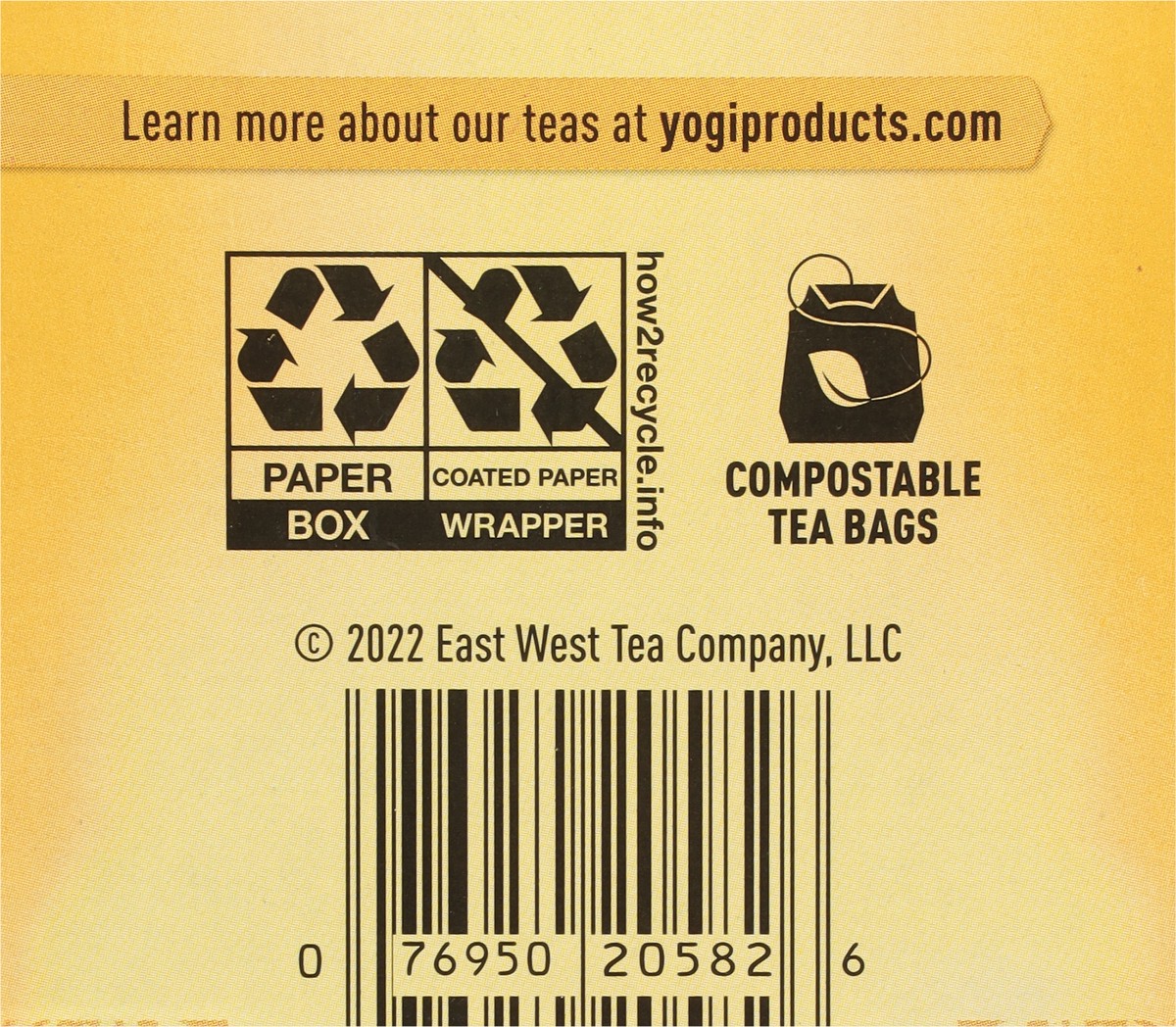 slide 8 of 9, Yogi Tea Mango Ginger, Caffeine-Free Organic Herbal Tea Bags, 16 Count, 16 ct
