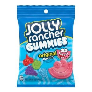 slide 1 of 1, Jolly Rancher Gummies Candy, Original Fruit Flavors, 5 Oz, 5.2 oz