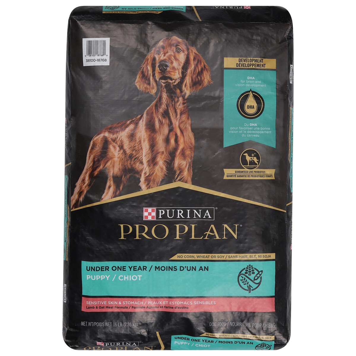 slide 1 of 9, Purina Pro Plan Under One Year Puppy Dog Food 16.8 lb, 16 lb