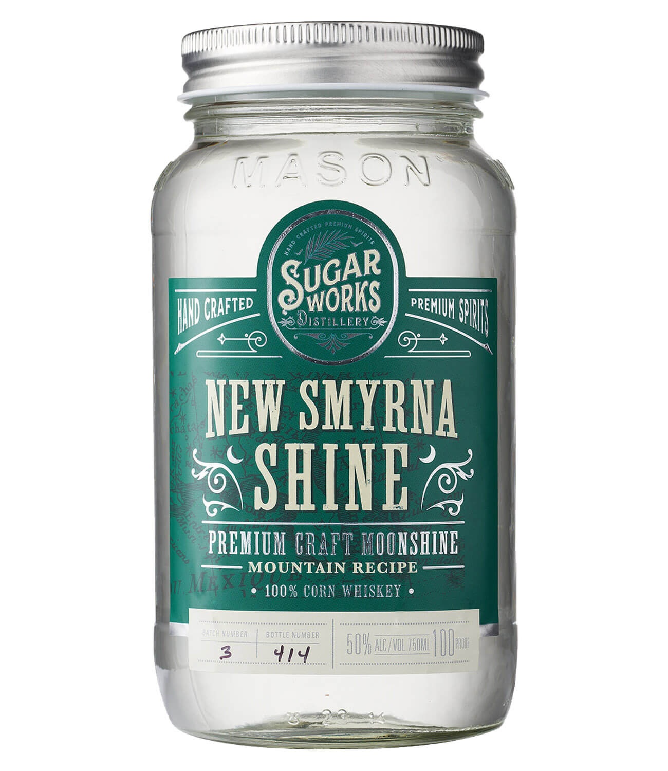 slide 1 of 1, Sugar Works New Smyrna Shine Moonshine, 750 ml