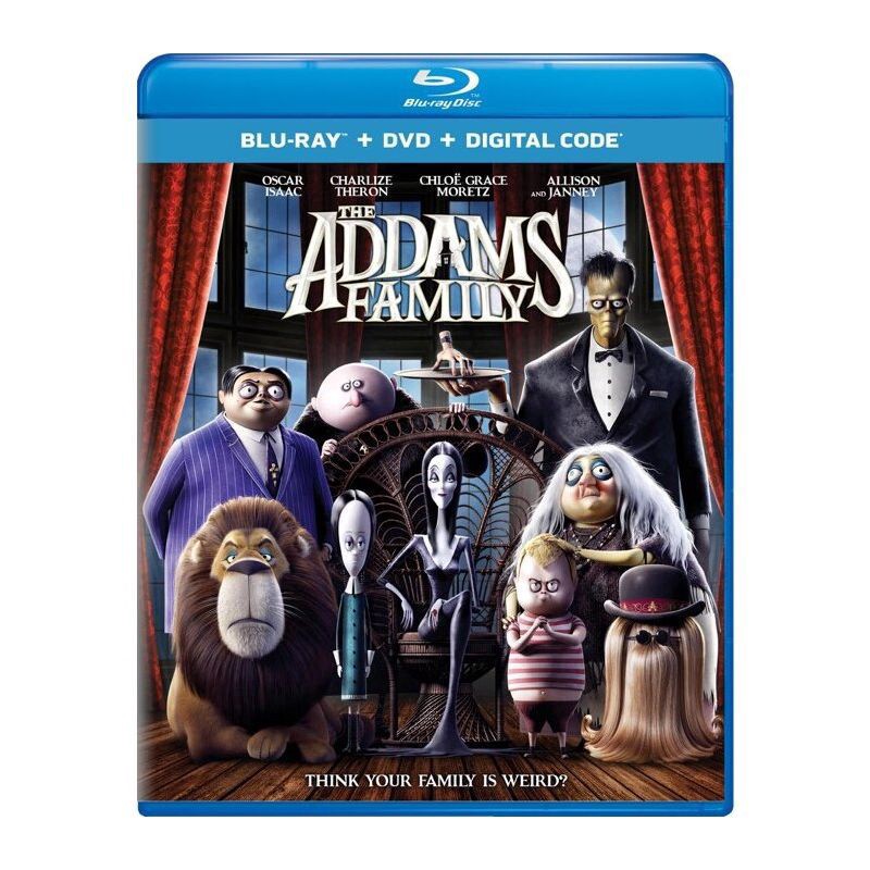 slide 1 of 2, Universal Home Video The Addams Family (Blu-ray + DVD), 1 ct