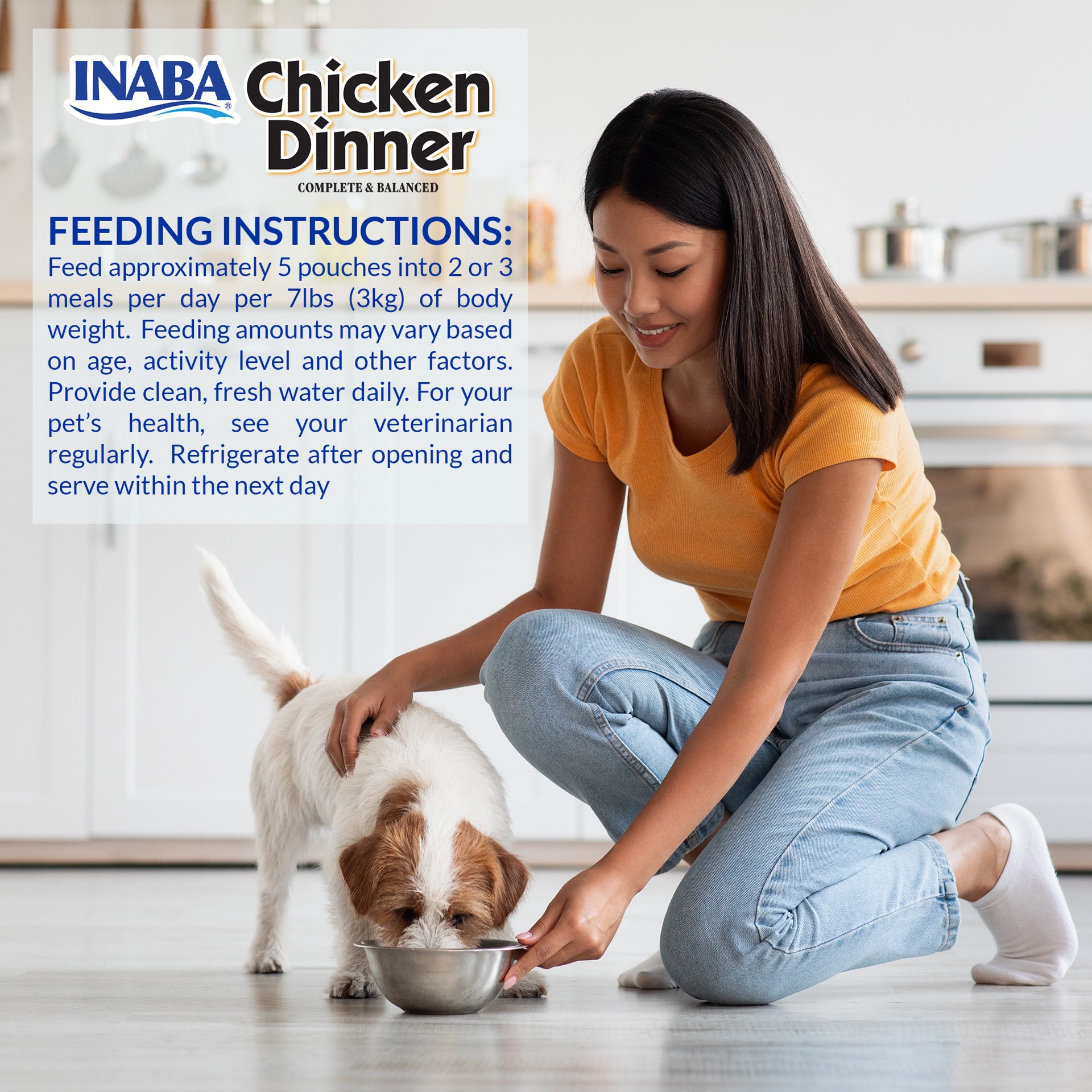 slide 6 of 6, Inaba Chicken Dinner For Dog, Complete & Balanced, Soft, Smooth Pâté Dog Food, 2.4 oz. Pouch, 5 Pouches, Cheese & Salmon Variety, 5 ct