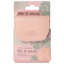 Lemon Lavender Nail Care Kit - 1 ea