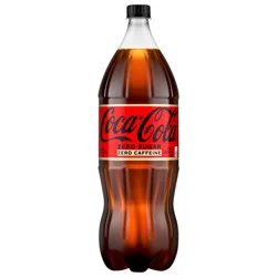 Coca-Cola Zero Caffeine-Free Soda Soft Drink, 2 Liters