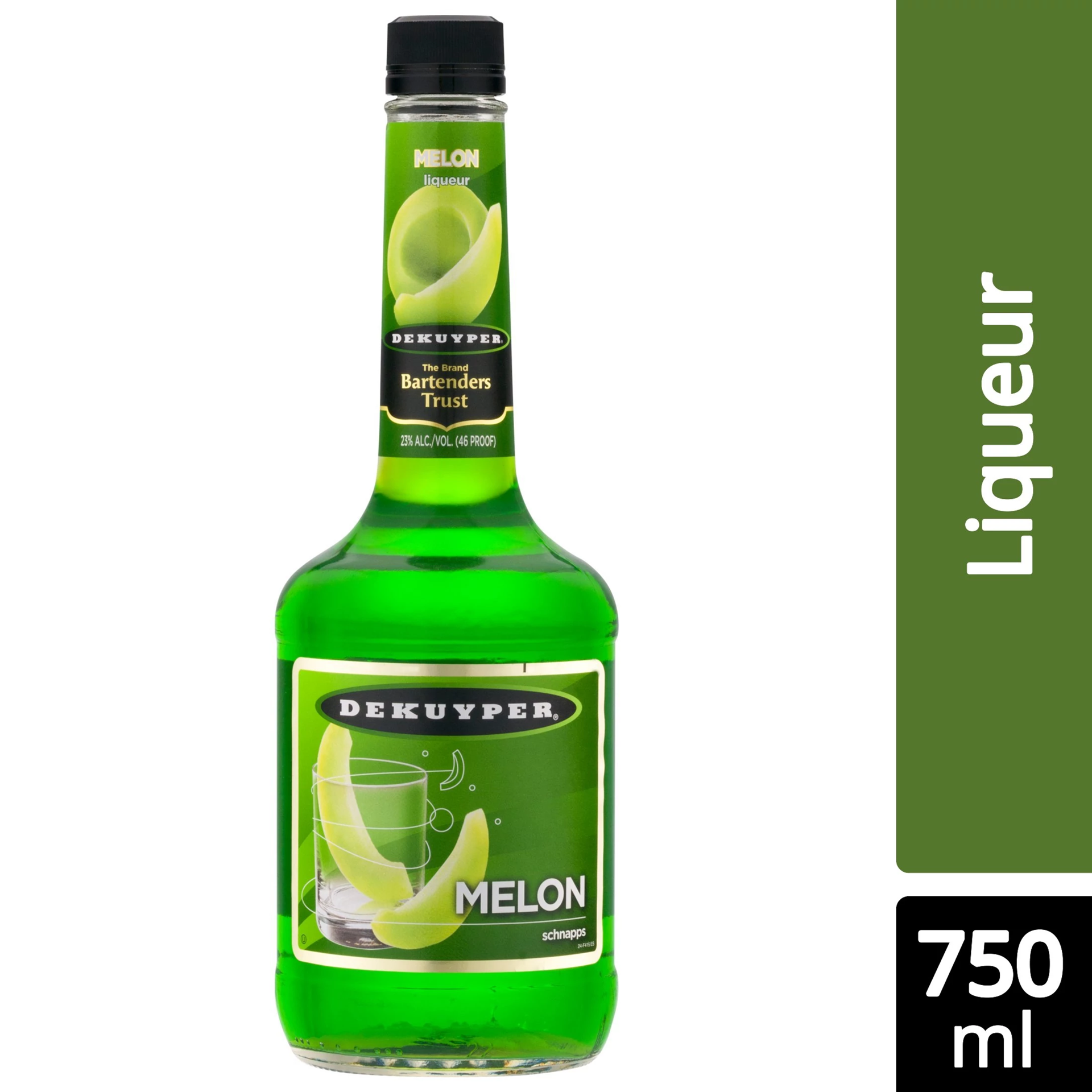 slide 1 of 1, Dekuyper Melon Liqiuor, 750 ml