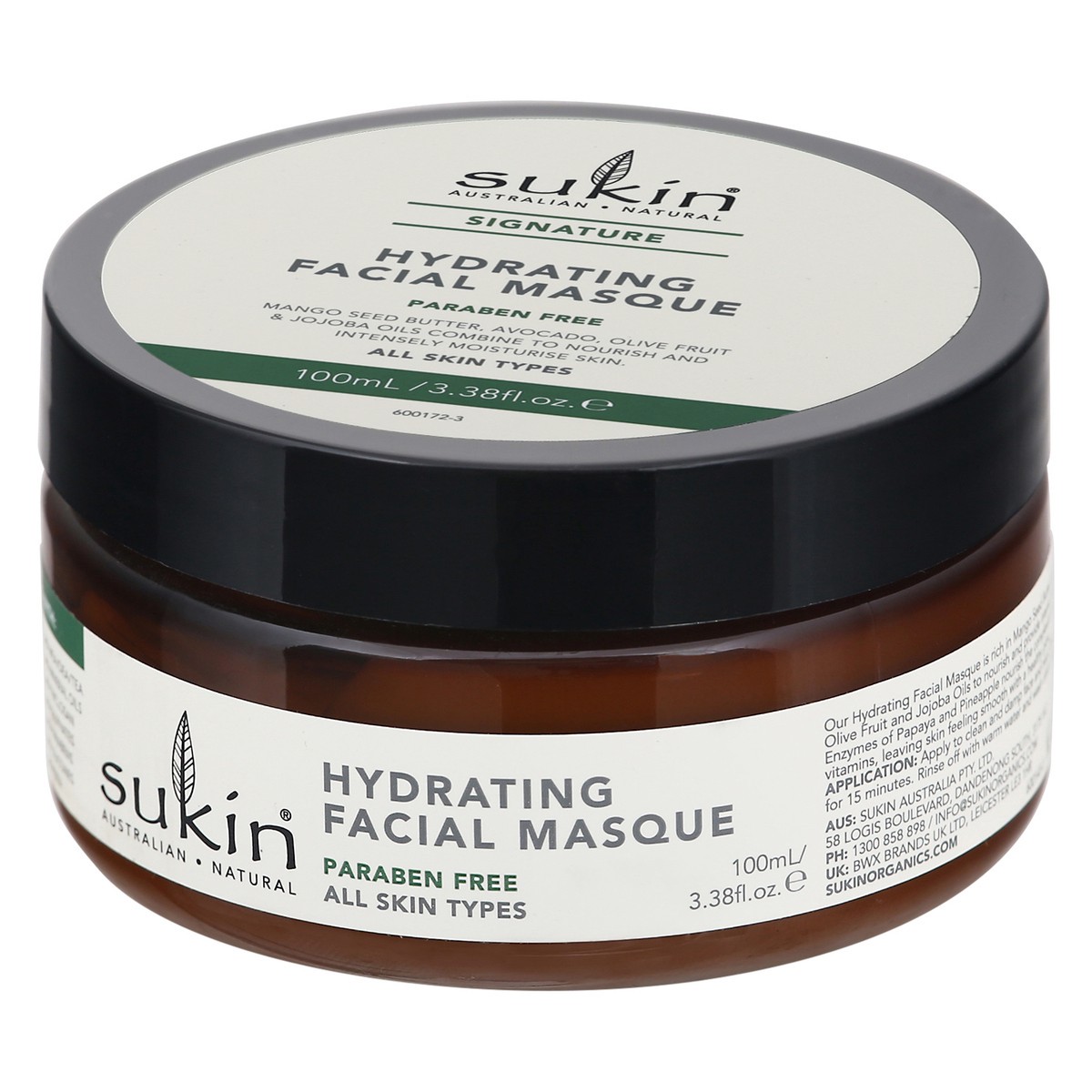 slide 3 of 13, Sukin Signature Hydrating Facial Masque 3.38 fl oz, 3.38 fl oz