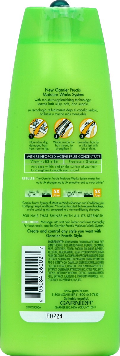 slide 2 of 3, Garnier Shampoo 13 oz, 13 oz