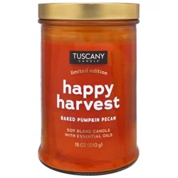 Tuscany Candle Happy Harvest Jar Candle