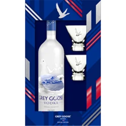 Grey Goose Vodka 1.75LT Gift Set