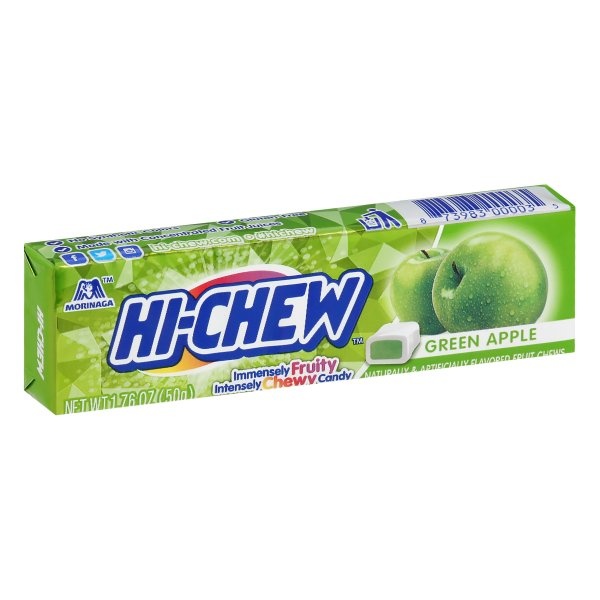 slide 1 of 1, Hi-Chew Apple Fruit Chews, 1.76 oz